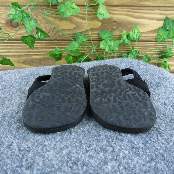 Nike Unisex Flip Flop Shoes Black Synthetic Pull On Size T 8 Medium - Picture 8 of 9